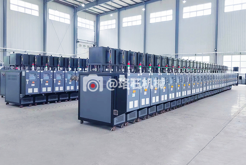 120臺，高溫油溫機發(fā)貨實拍